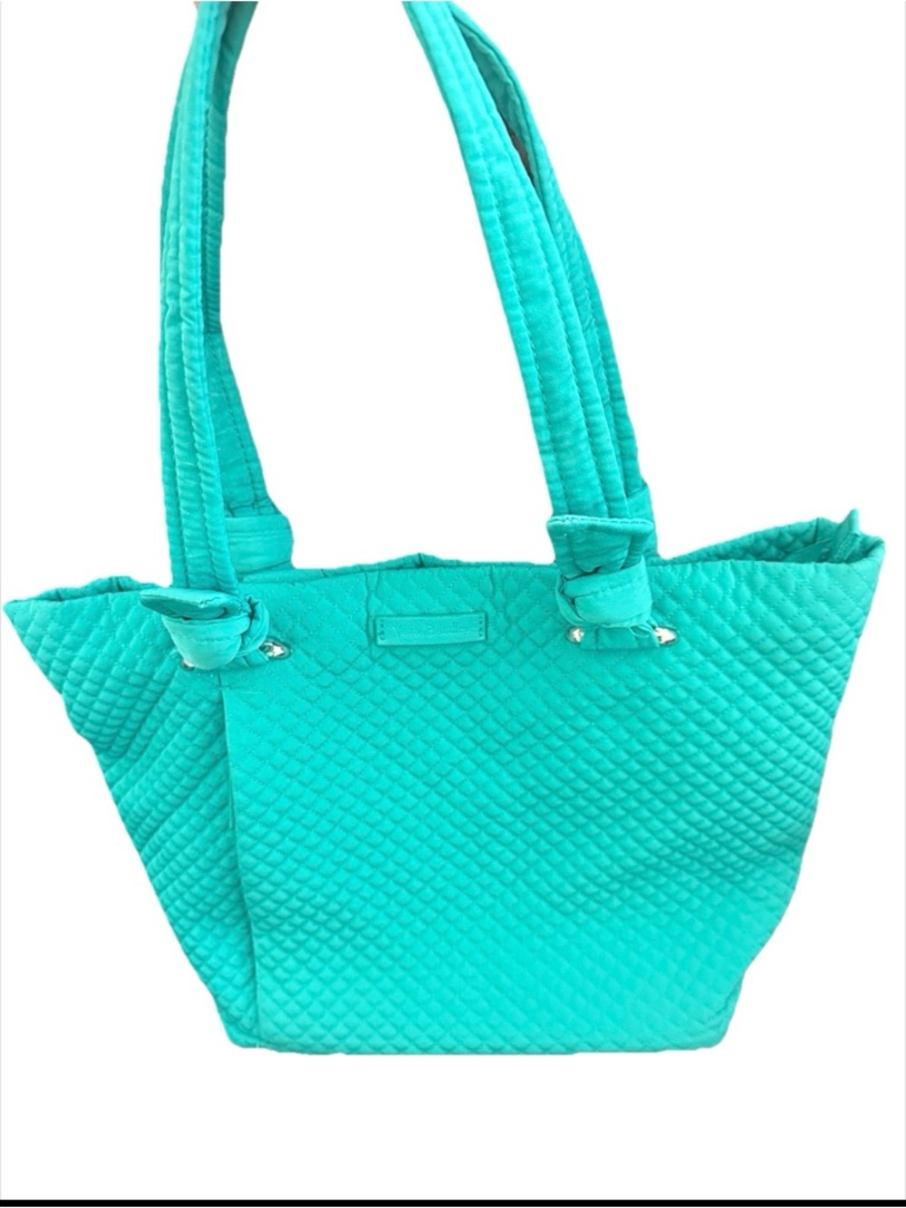 Vera Bradley Turquoise Quilted Shoulder Bag